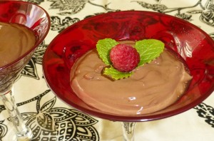 “Guilt Free” Chocolate (Cacao) Mousse