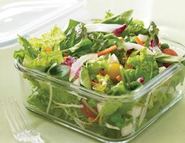 Spring Cleansing Salad with Lemon-Basil Vinaigrette
