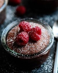 Flourless Chocolate Cakes (Individual mini cakes)