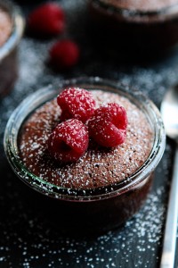 Flourless Chocolate Cakes (Individual mini cakes)